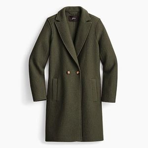 J.Crew | Daphne topcoat in Italian boiled wool